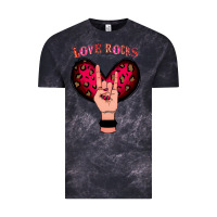 Cloud Black Love Rocks Vintage Tee - Bettercallsaul