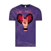 Cloud Purple Love Rocks Vintage Tee - Bettercallsaul