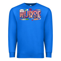 True Royal Nurse Valentine Premium Sweatshirt - CowhideDigitalArt