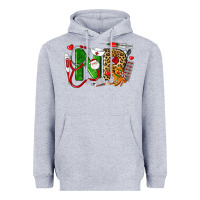 Heather Grey christmas nr nurse practitioner nurse Heavyweight Hoodie - LillyAllenDesigns