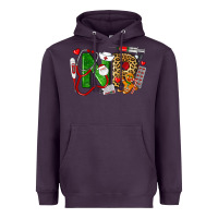 Plum christmas nr nurse practitioner nurse Heavyweight Hoodie - LillyAllenDesigns