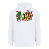 White christmas nr nurse practitioner nurse Heavyweight Hoodie - LillyAllenDesigns