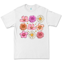 White flowers Premium Tee - MaliasSmallBusiness