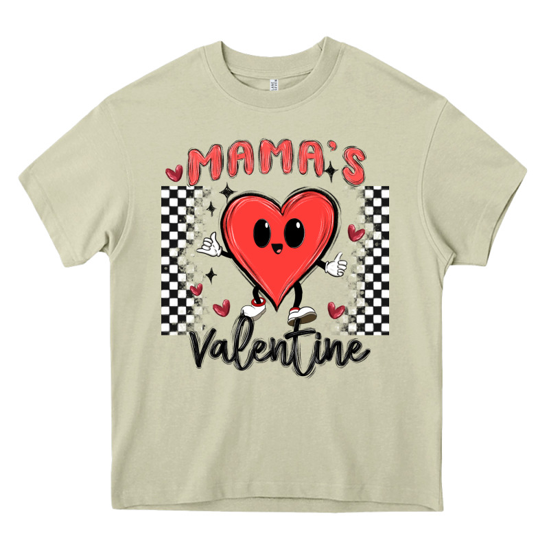 Mama's Valentine Heavy Core Tee by MaliasSmallBusiness | Teevron