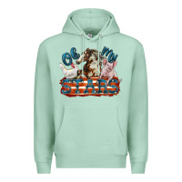 Seafoam Oh my stars farm animals Premium Hoodie - FaDigitalArtStudio