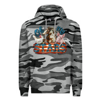 Slate Camo Oh my stars farm animals Premium Hoodie - FaDigitalArtStudio