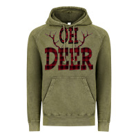 Vintage Olive Oh Deer Vintage Hoodie - Bettercallsaul