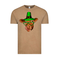 Vintage Coffee St Patricks Day Cow Vintage Tee - Bettercallsaul