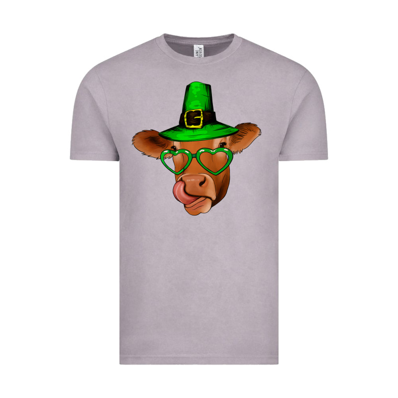 St Patricks Day Cow Vintage Tee by Bettercallsaul | Teevron