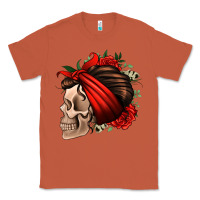 Copper bandana and roses skull Classic Tee - Jasminsmagicworld