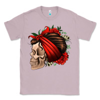 Lilac bandana and roses skull Classic Tee - Jasminsmagicworld