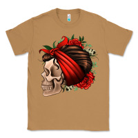 Toasted Coconut bandana and roses skull Classic Tee - Jasminsmagicworld