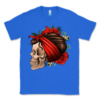 True Royal bandana and roses skull Classic Tee - Jasminsmagicworld