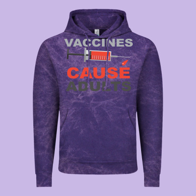 Vaccines Cause Adults Vintage Hoodie Designed By Bettercallsaul