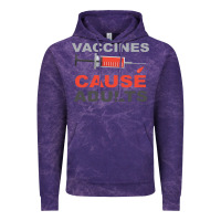 Cloud Purple Vaccines Cause Adults Vintage Hoodie - Bettercallsaul