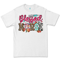 White blessed nurse Premium Tee - NancyCooperArtShop
