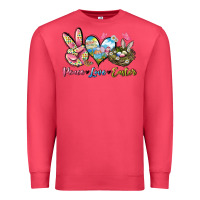 Cardinal Peace love Easter Premium Sweatshirt - LillyAllenDesigns