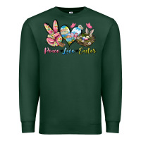 Sports Green Peace love Easter Premium Sweatshirt - LillyAllenDesigns