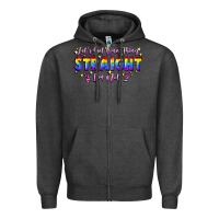 Charcoal Heather Let's get one thing straight i'm not Zipper Hoodie - FaDigitalArtStudio
