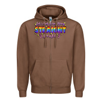 Chestnut Let's get one thing straight i'm not Zipper Hoodie - FaDigitalArtStudio