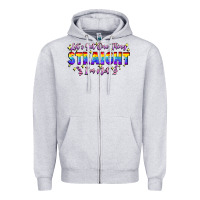 Heather Grey Let's get one thing straight i'm not Zipper Hoodie - FaDigitalArtStudio