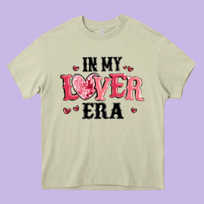 In My Lover Era Heavy Core Tee Designed By Maliassmallbusiness