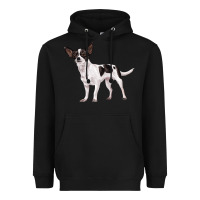 Black chihuahua Heavyweight Hoodie - LillyAllenDesigns