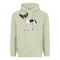 Matcha chihuahua Heavyweight Hoodie - LillyAllenDesigns