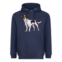 Navy chihuahua Heavyweight Hoodie - LillyAllenDesigns