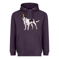 Plum chihuahua Heavyweight Hoodie - LillyAllenDesigns