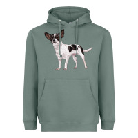 Sage chihuahua Heavyweight Hoodie - LillyAllenDesigns