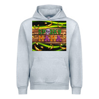 Heather Grey Spooky mama Urban Hoodie - Artiststas
