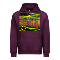 Mauve Wine Spooky mama Urban Hoodie - Artiststas
