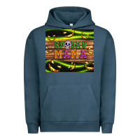 Pigment Midnight Navy Spooky mama Urban Hoodie - Artiststas