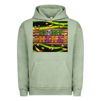 Pigment Oil Green Spooky mama Urban Hoodie - Artiststas
