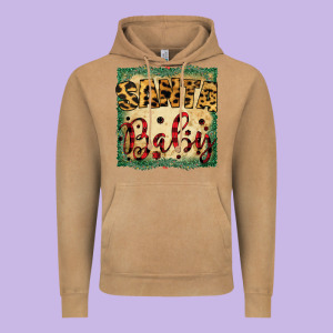 Santa Baby Vintage Hoodie Designed By Bettercallsaul