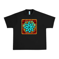 Black gemstone cactus christmas coaster Urban Heavy Tee - JahusDesignShop
