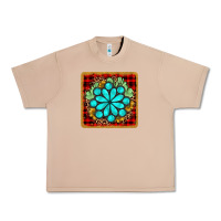 Burro gemstone cactus christmas coaster Urban Heavy Tee - JahusDesignShop