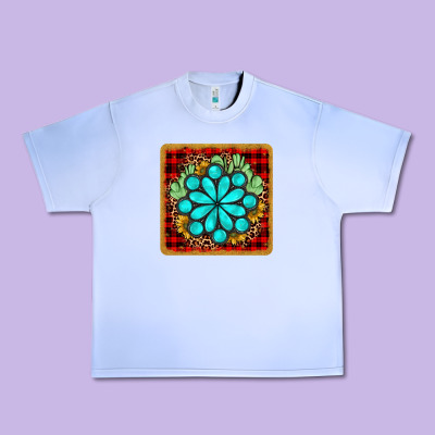 Gemstone Cactus Christmas Coaster Urban Heavy Tee Designed By Jahusdesignshop