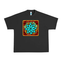 Pigment Black gemstone cactus christmas coaster Urban Heavy Tee - JahusDesignShop