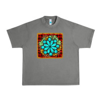 Tornado gemstone cactus christmas coaster Urban Heavy Tee - JahusDesignShop
