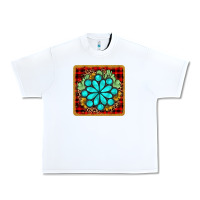 White gemstone cactus christmas coaster Urban Heavy Tee - JahusDesignShop