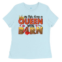 On This Day A Queen Was Born Ladies Tee | Teevron