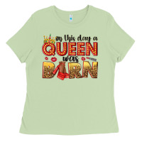 Matcha on this day a queen was born Ladies Tee - NancyCooperArtShop
