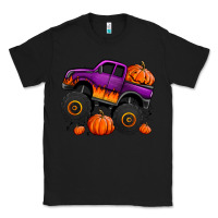 Black halloween jack o lantern monster truck Classic Tee - Jasminsmagicworld