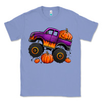 Colony Blue halloween jack o lantern monster truck Classic Tee - Jasminsmagicworld