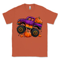 Copper halloween jack o lantern monster truck Classic Tee - Jasminsmagicworld