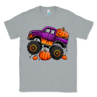 Heather Grey halloween jack o lantern monster truck Classic Tee - Jasminsmagicworld