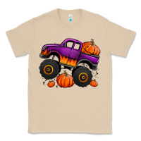 Mushroom halloween jack o lantern monster truck Classic Tee - Jasminsmagicworld