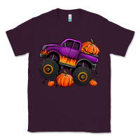 Plum halloween jack o lantern monster truck Classic Tee - Jasminsmagicworld